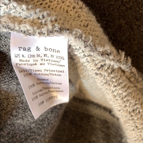 Rag & Bone Murphy Crossover Hoodie - Picture 6 of 6